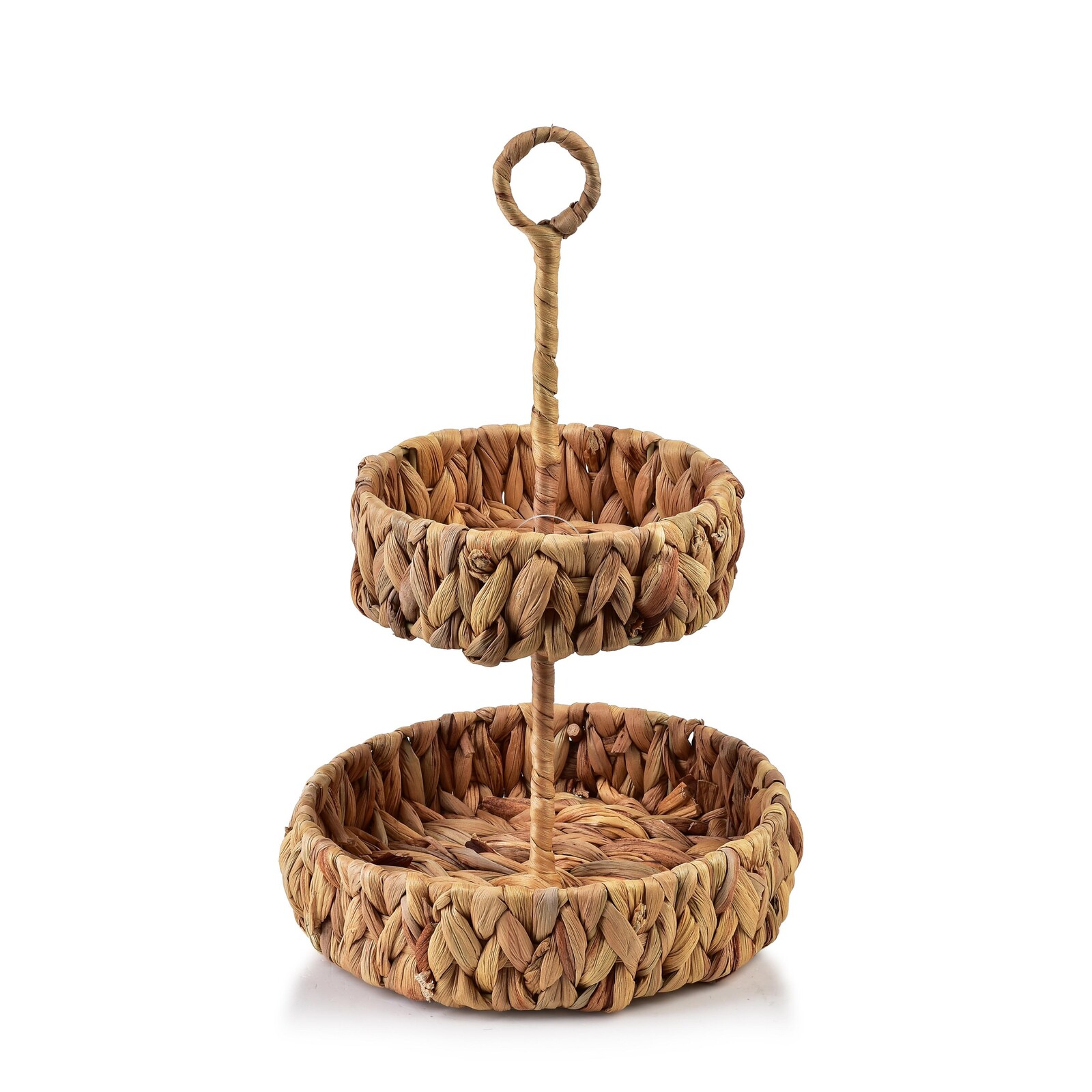Servírovací stojan AMPARO 31 cm vodní hyacint natural