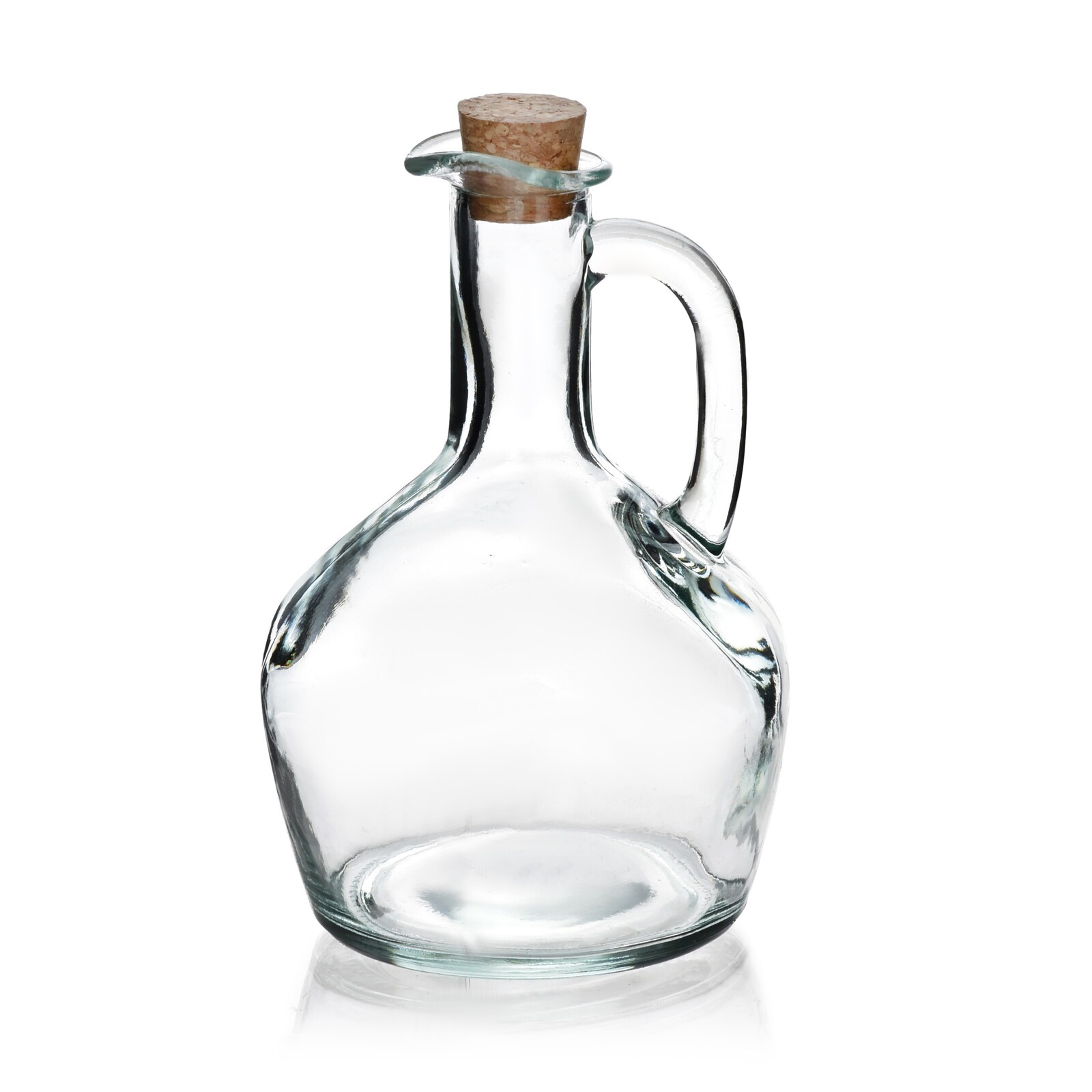 Skleněná karafa s korkem LIORA 400 ml transparentní