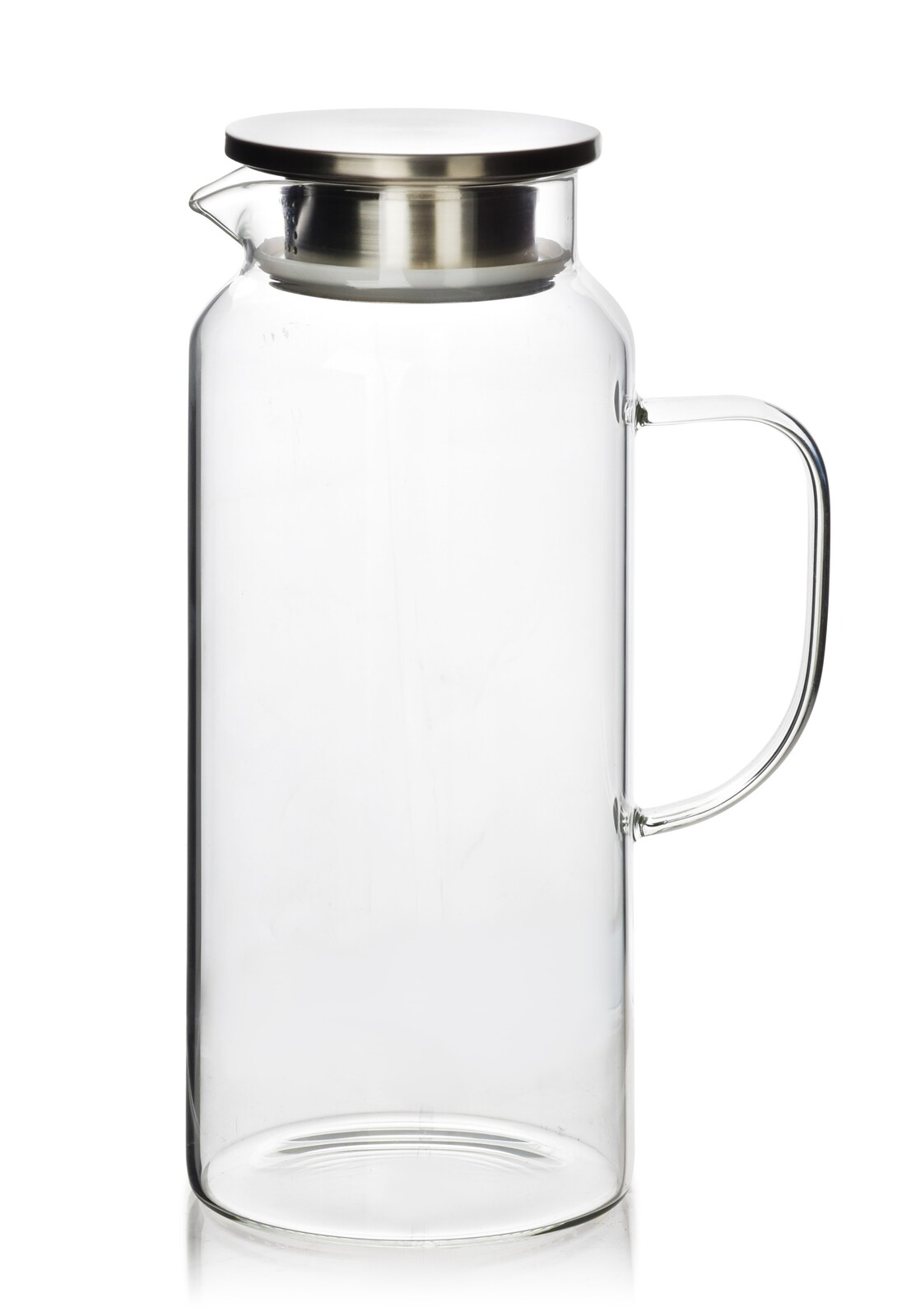 Skleněný džbánek s víkem CLARA 1,9 L transparentní