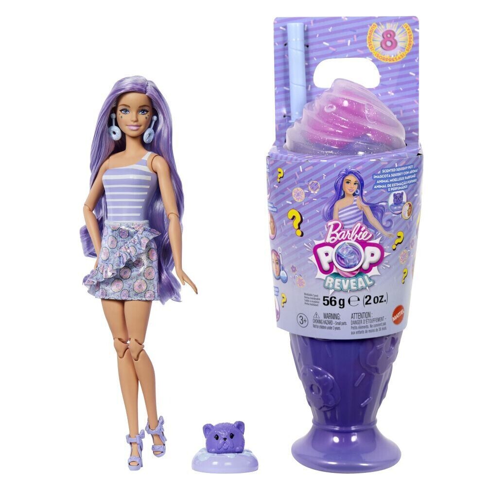 Mattel Barbie POP Reveal Barbie odmeny - fialová