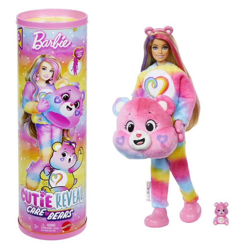 Mattel Barbie Cutie Reveal Barbie a starostliví medvedíky séria 2 - ružová