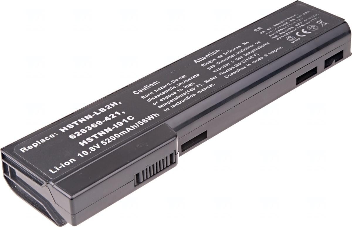 Batéria T6 Power HP ProBook 6360b, 6460b, 6470b, 6560b, 6570b, 8460, 8470, 5200mAh, 56Wh, 6cell