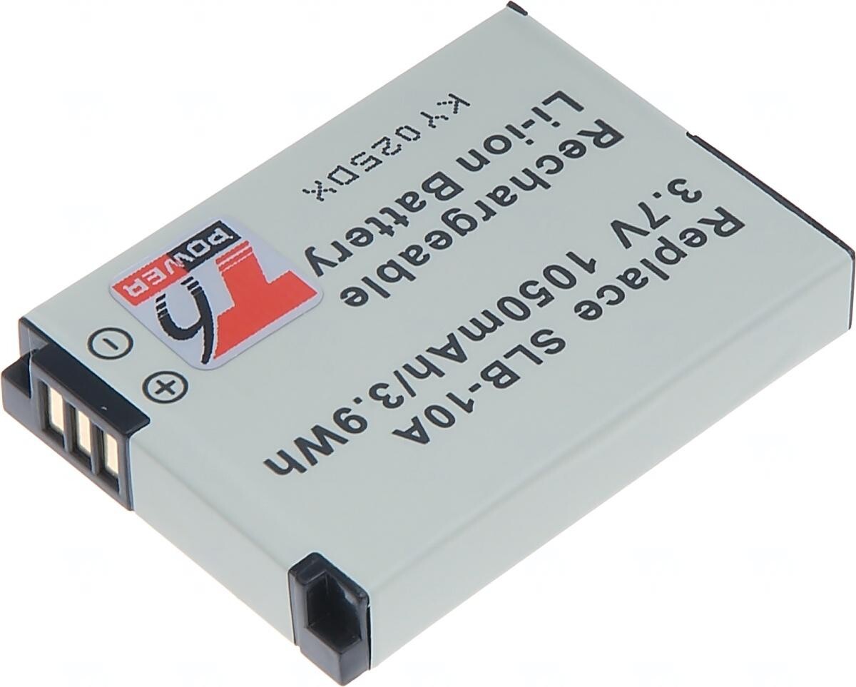 Batéria T6 power Samsung SLB-10A, BN-VH105, 1050mAh, 3,9Wh