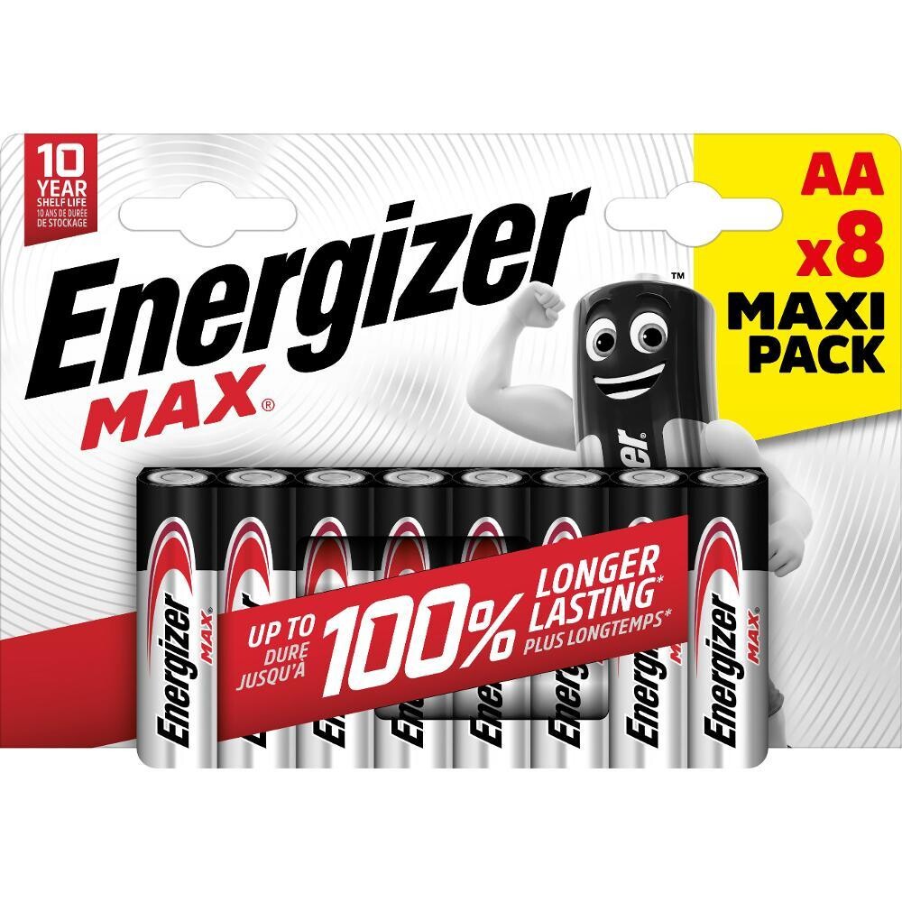 LR6 4+4BP AA MAX Alk ENERGIZER