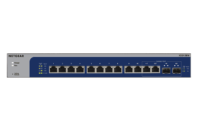 NETGEAR 12PT 10G/MULTI-GIG WEB MANAGED PLUS