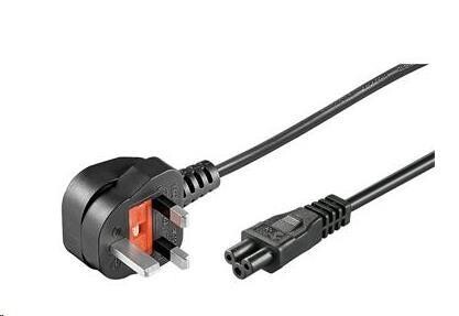 PREMIUMCORD Kábel napájací 230V/10A, priamy pre Veľkú Britániu, 2m
