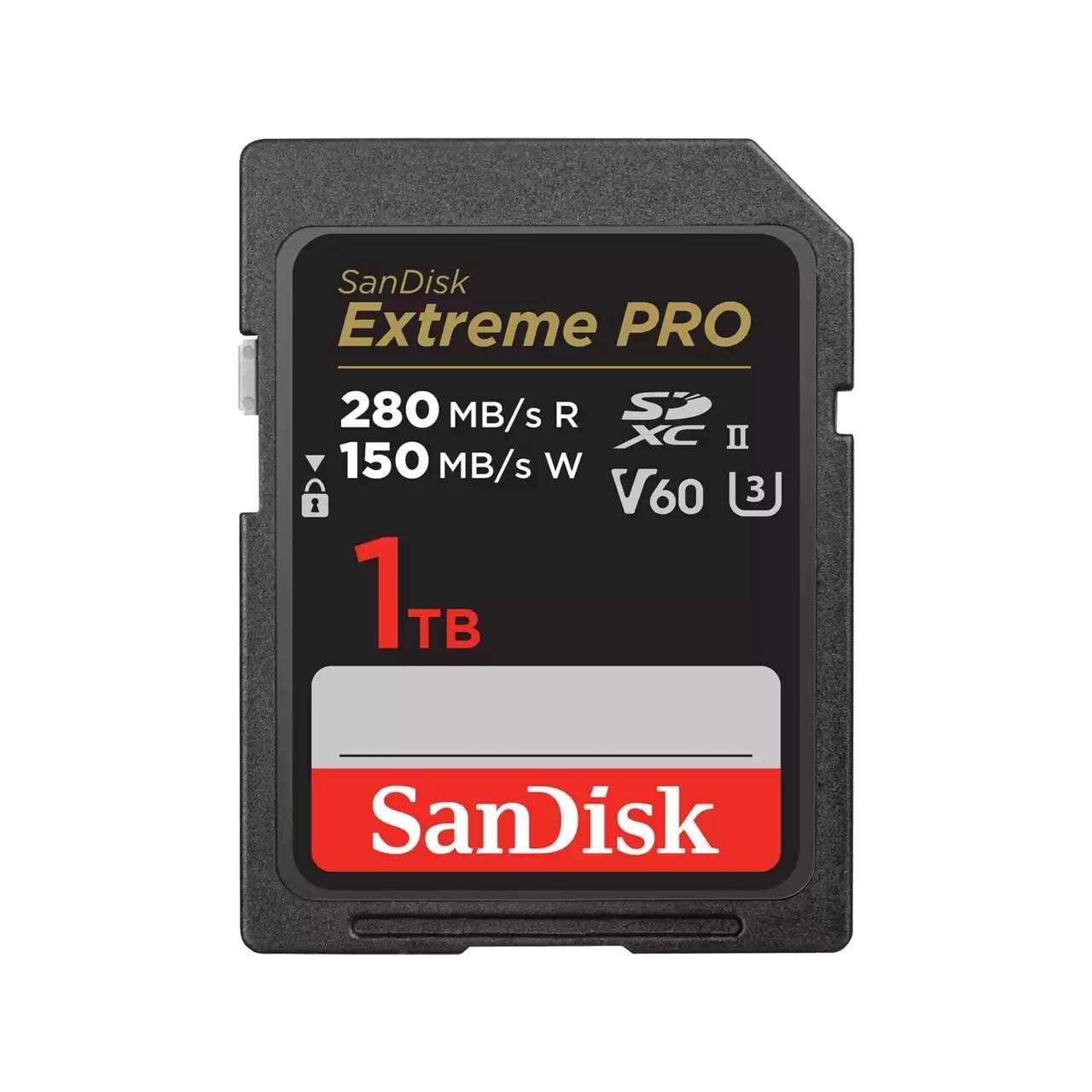 SanDisk MicroSDXC karta 1TB Extreme PRO (R: 280/W: 150 MB/s, UHS-II, V60)