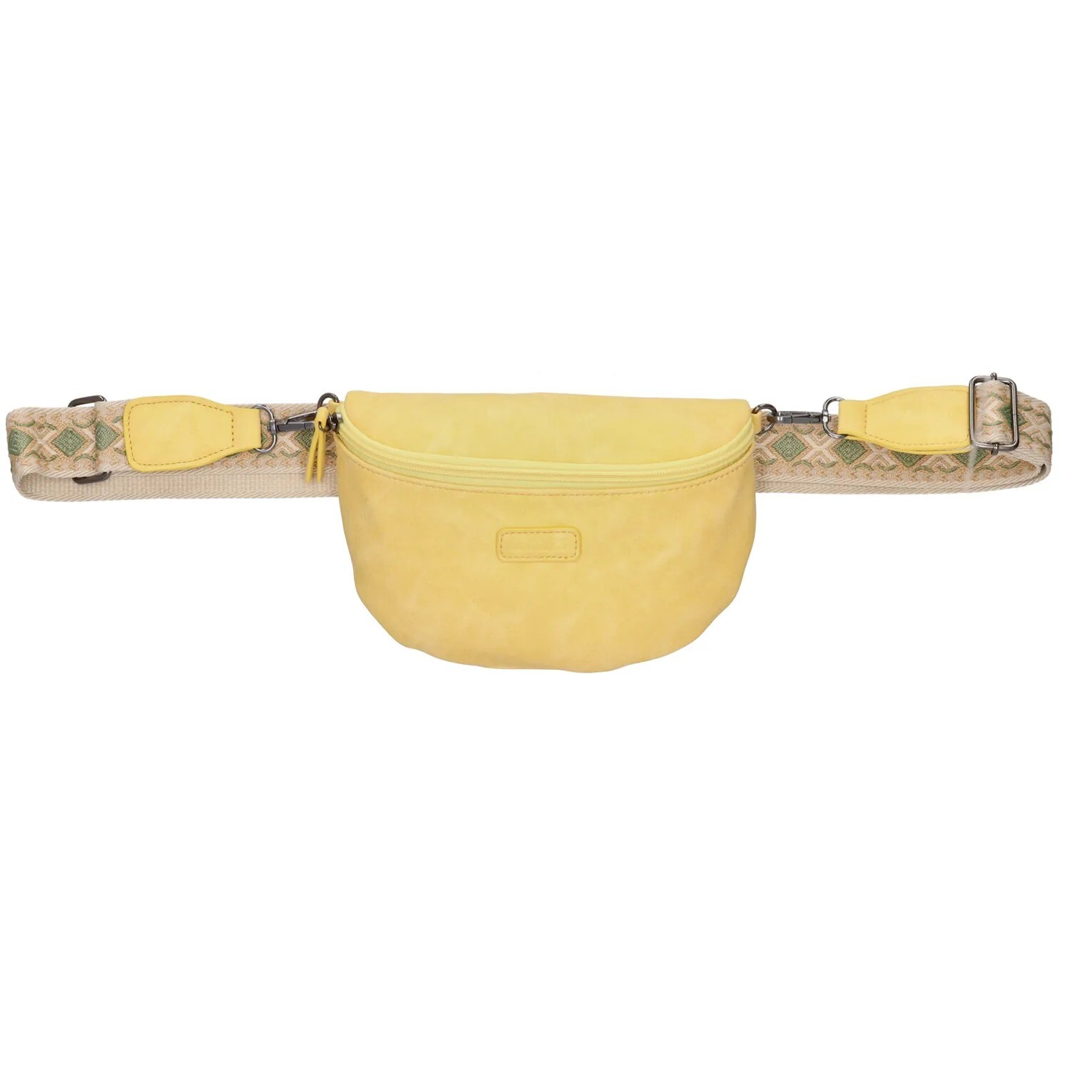 Beagles dámska ľadvinka Malaga s dekoratívnym popruhom - žltá