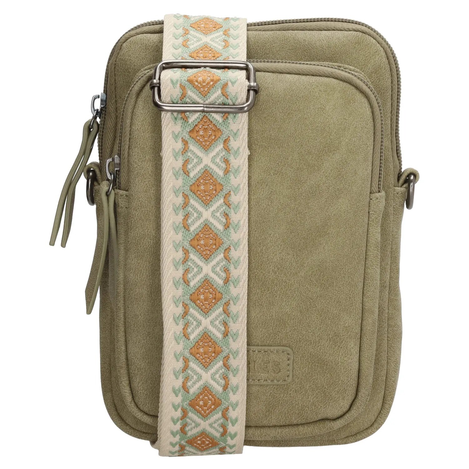 Dámska taška na mobil Beagles Malaga - bledo-zelená