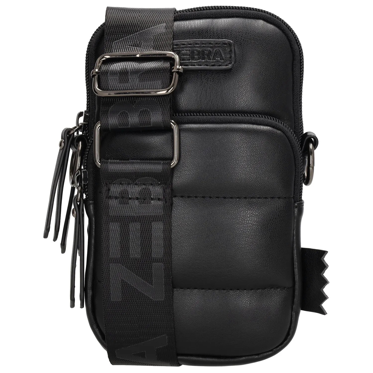 Elegantná kabelka na telefón - Evie - Zebra Trends - 19 x 13 x 4 cm - čierna