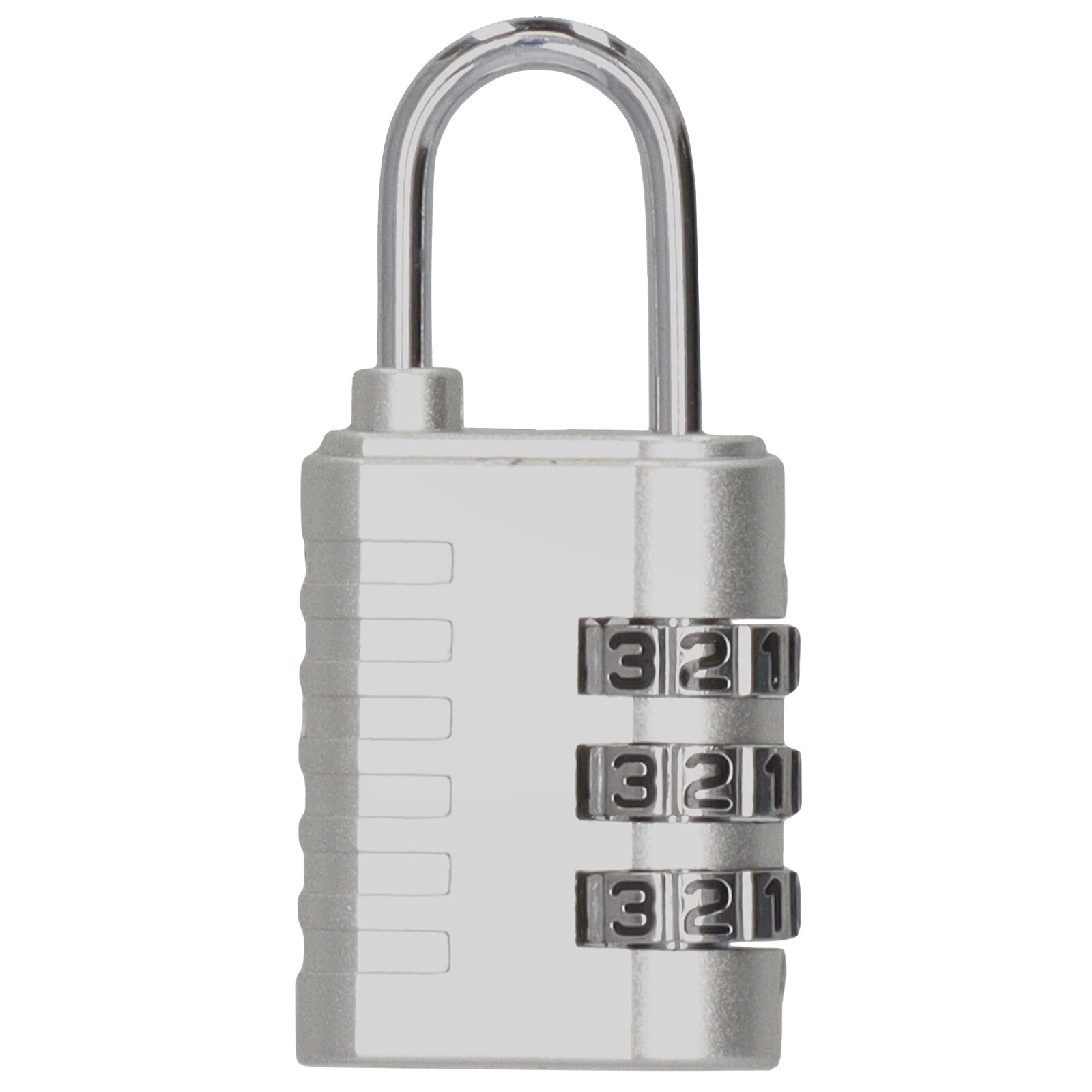 Číselný zámok na batožinu Beagles - strieborný
