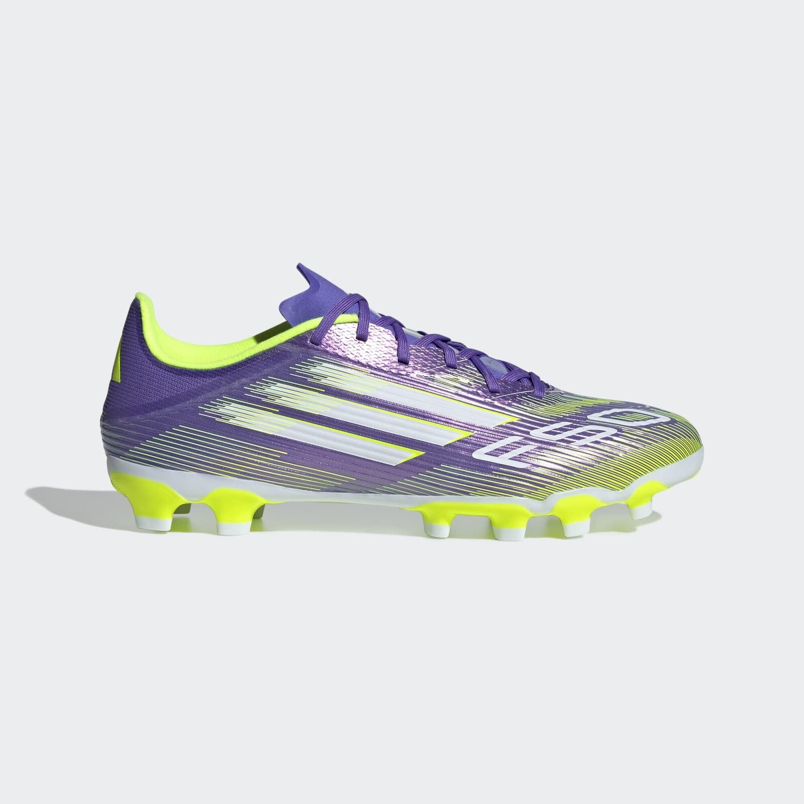 ADIDAS F50 League MG futbalové kopačky fialovo-žlté