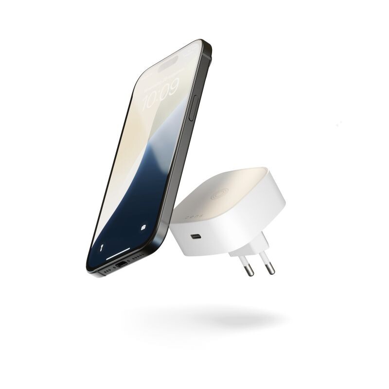 ZENS Wireless Charging  Adapter White ZESC18W