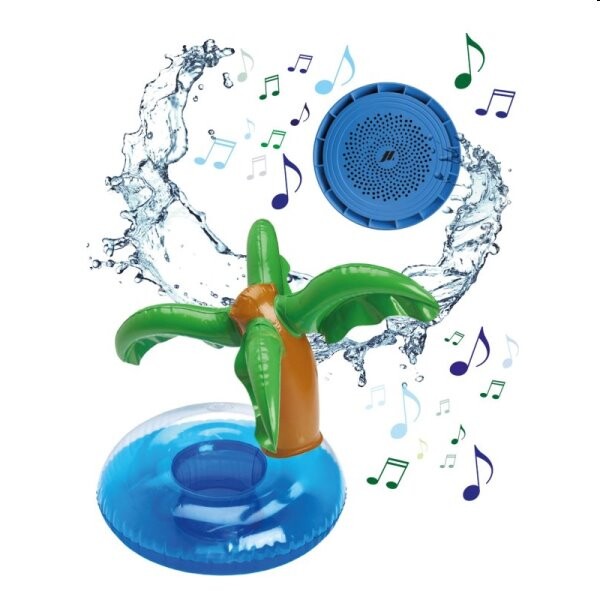 DISPLAY - Music Hero Wireless speaker with inflatable, island TESPEAKFLOATISLA