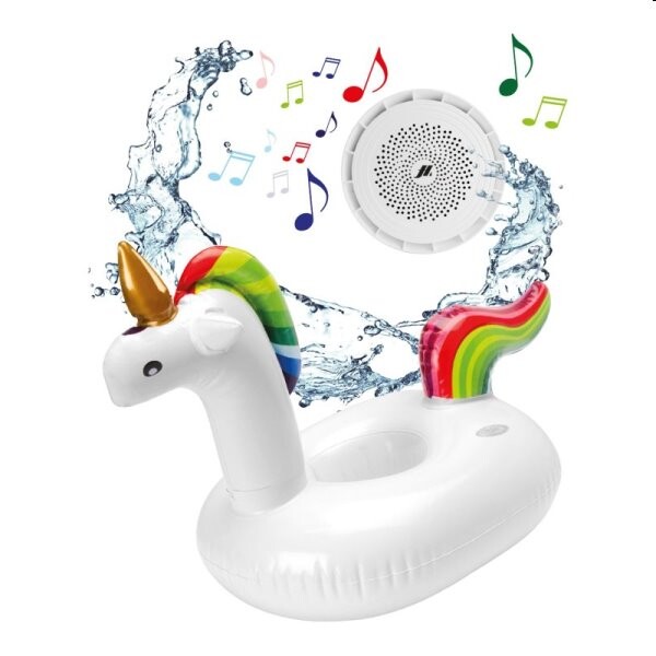 DISPLAY - Music Hero Wireless speaker with inflatable, unicorn TESPEAKFLOATUNI