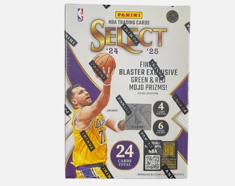 Panini 2024-2025 Panini Select Basketball Hobby Blaster Box