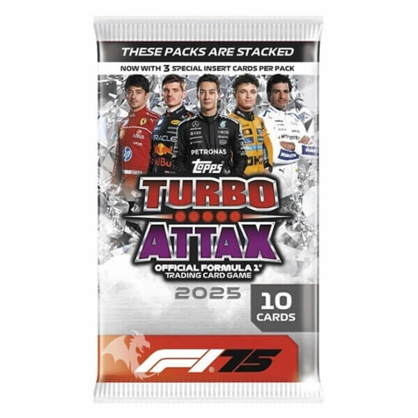 Topps 2025 Topps Turbo Attax F1 Formule 1 Balíček