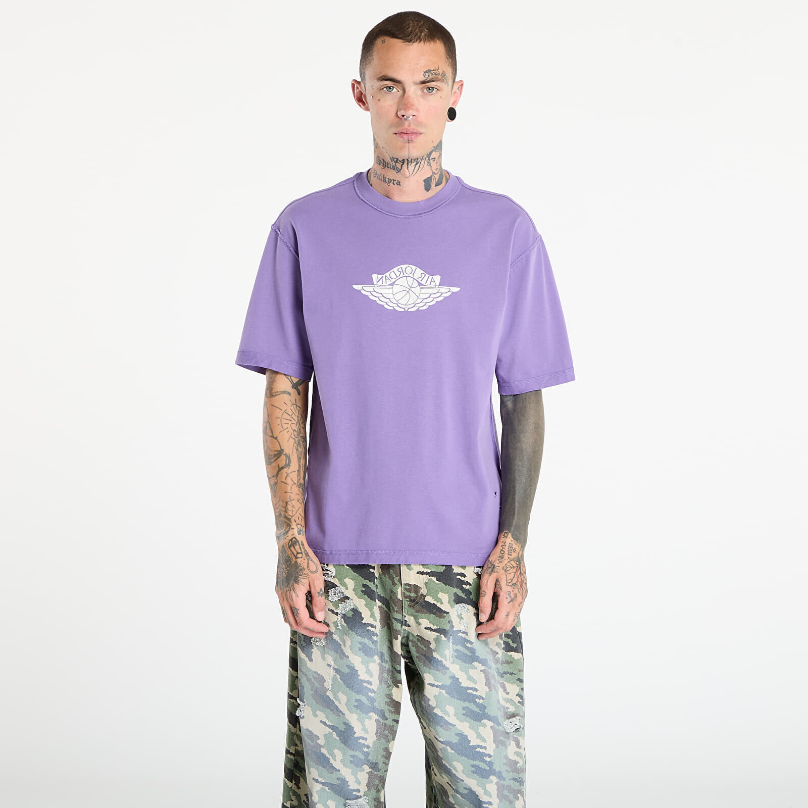 Tričko Jordan Rare Air Men's T-Shirt Purple Earth/ Sail L