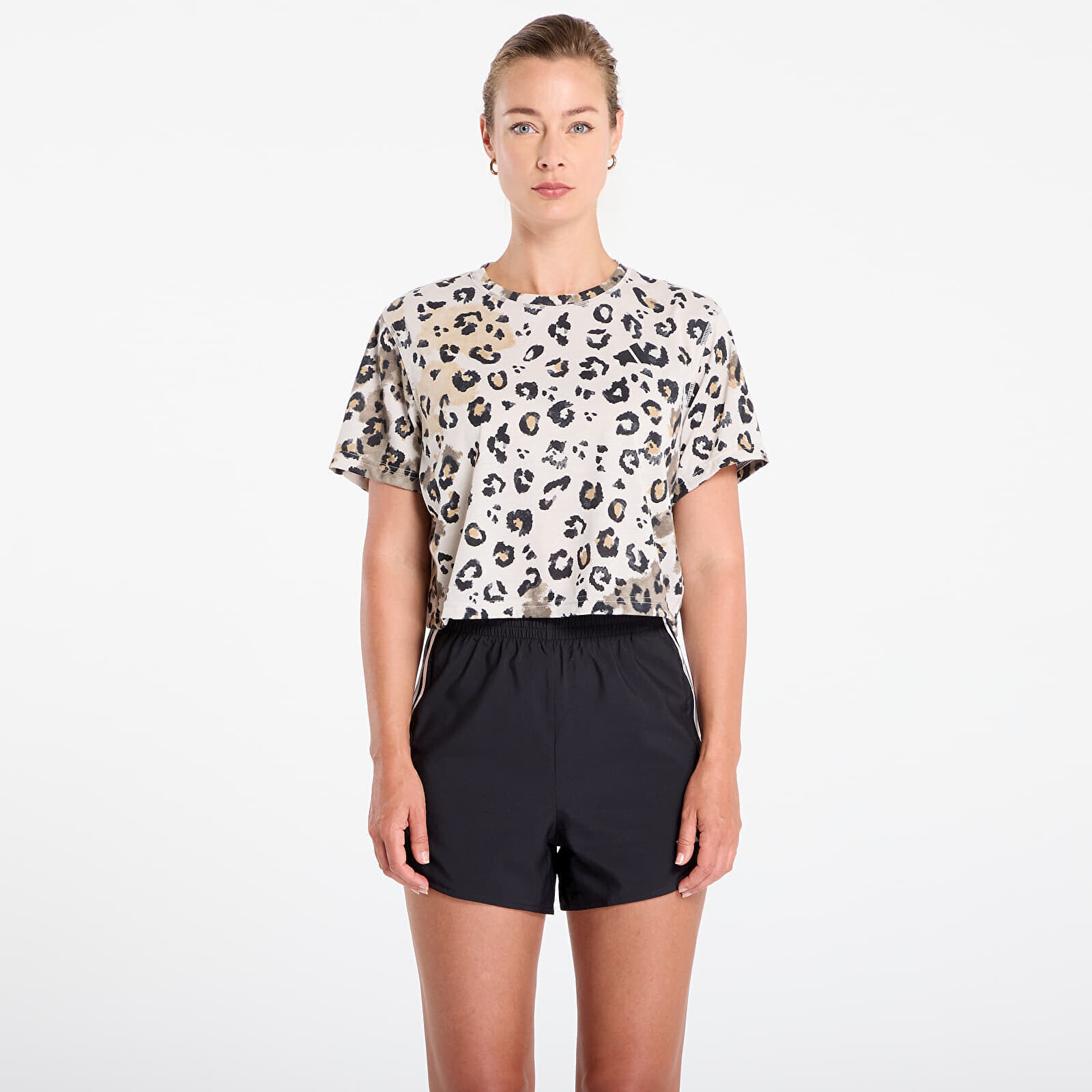 Tričko adidas Workout Essentials T-Shirt Print Wonder Alumina/ Print L
