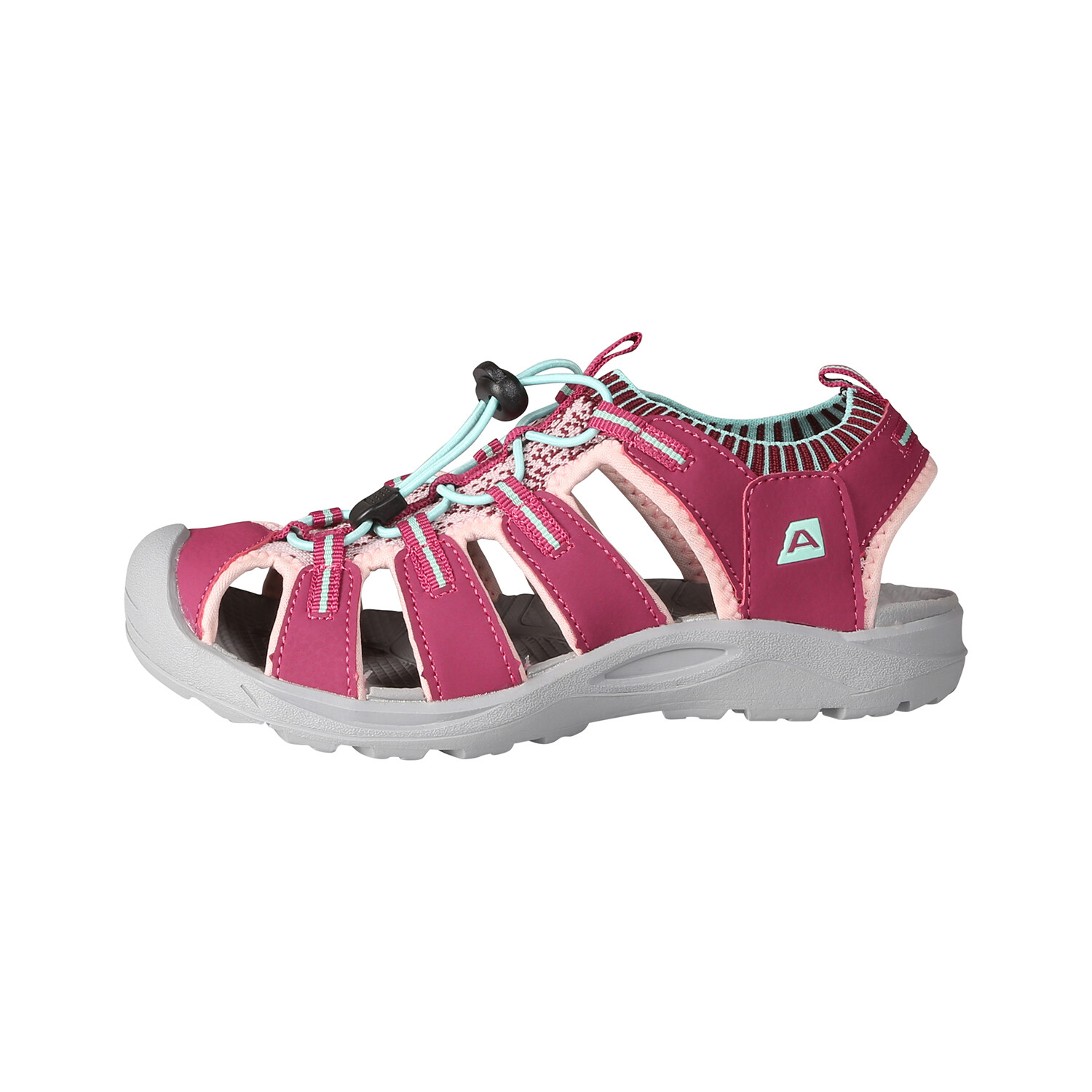 Children's summer outdoor sandals ALPINE PRO MERBO rouge red