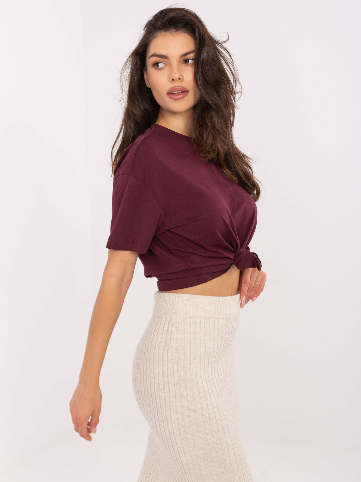 T-shirt-D12022M02645R-burgundy