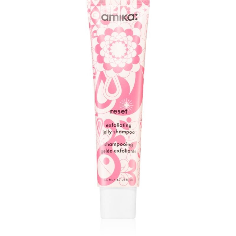 amika Reset čistiaci detoxikačný šampón s peelingovým efektom 140 ml