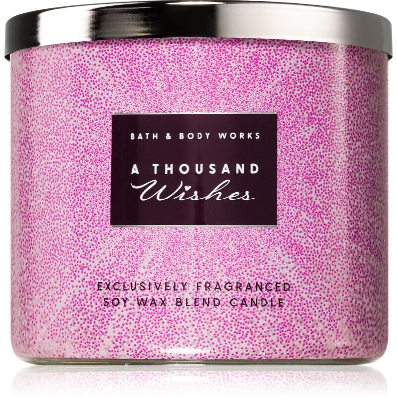 Bath & Body Works A Thousand Wishes vonná sviečka 411 ml