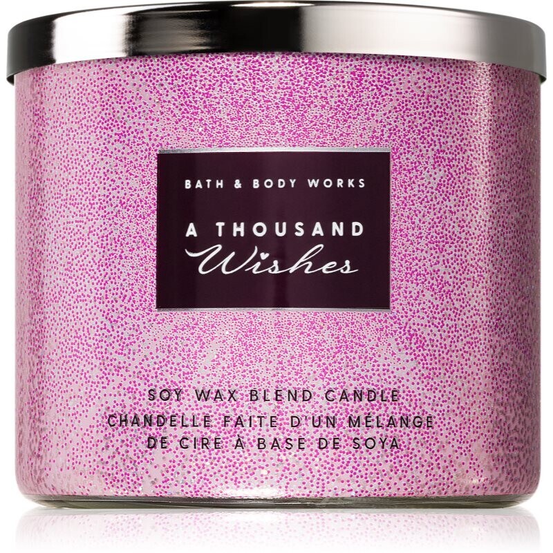 Bath & Body Works A Thousand Wishes vonná sviečka 411 g