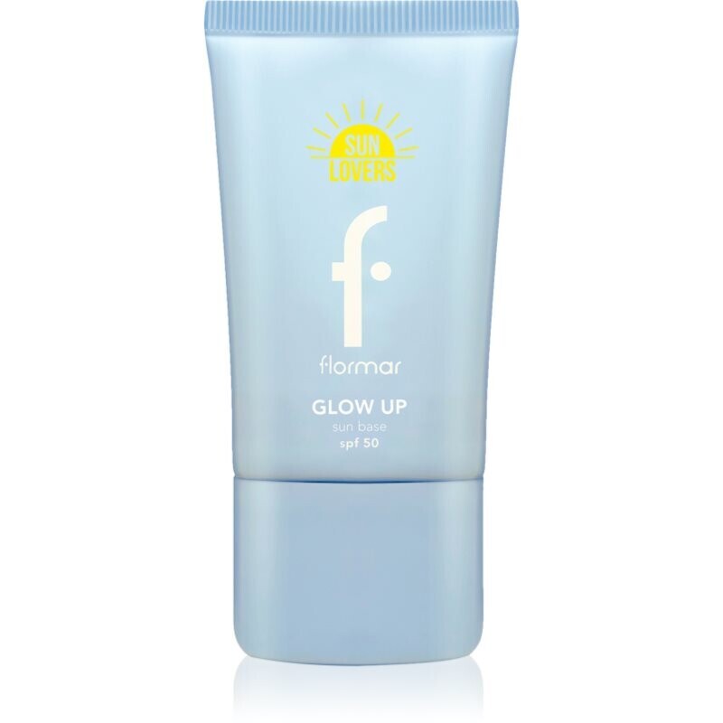 flormar Glow Up Sun Base SPF 50 opaľovacia emulzia pre rozjasnenie pleti 40 ml