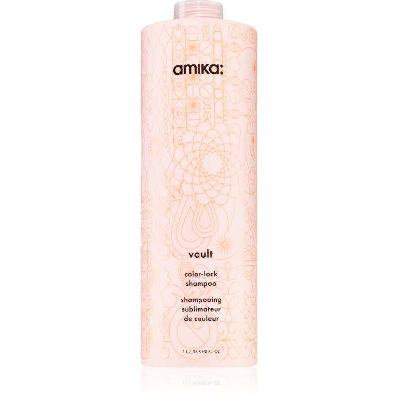 amika Vault šampón pre ochranu farbených vlasov 1000 ml