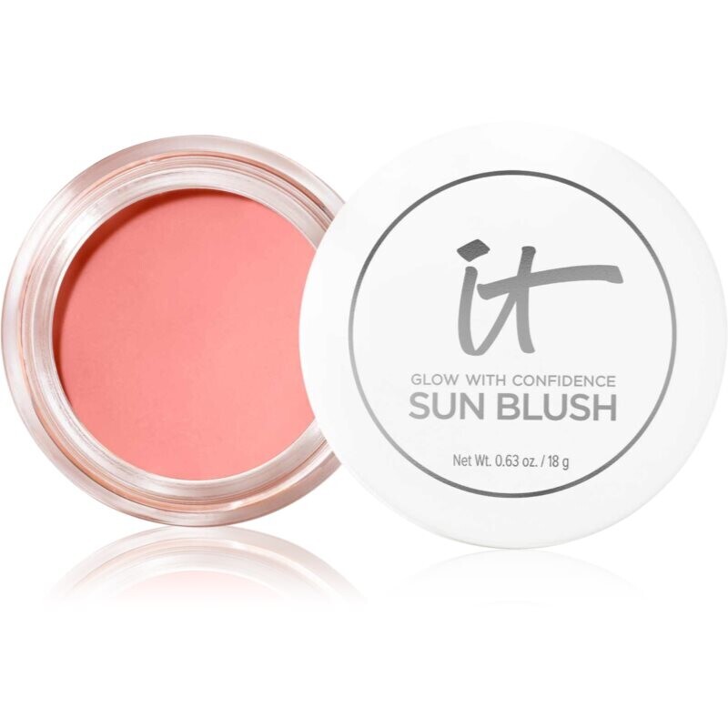 IT Cosmetics Confidence Sun Blush krémová lícenka pre ženy 20 Sun Blossom 18 g
