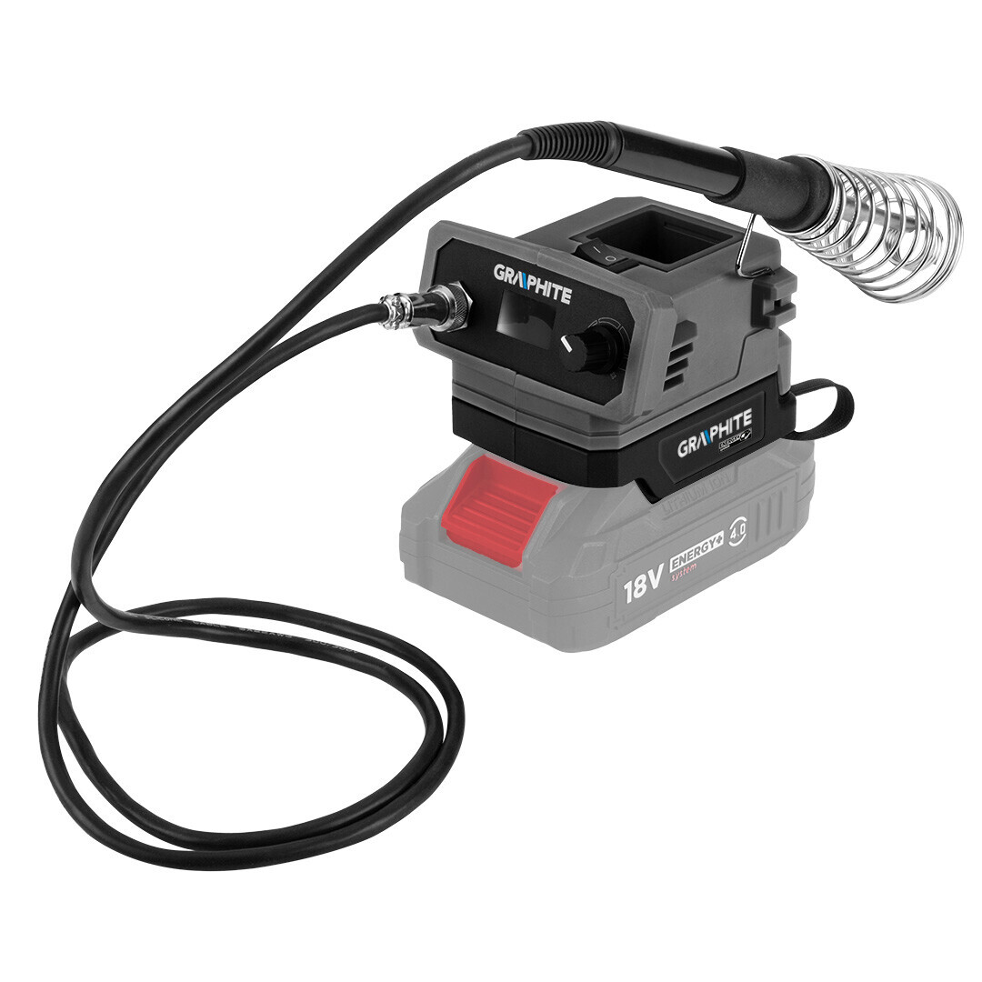 GRAPHITE Spájkovacia stanica Energy+ 18V, bez batérie 58GE143