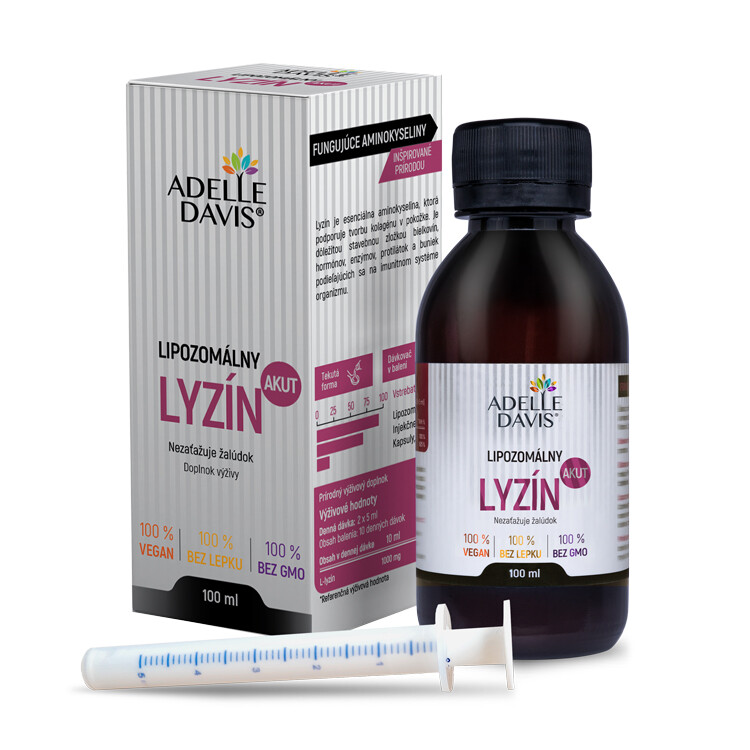 ADELLE DAVIS Lipozomální Lyzin AKUT 200 ml