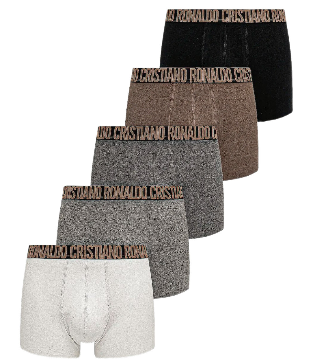 Cr7 Pánska spodná bielizeň CR7 Trunks 5 Pack Fashion + Travel Bag Veľkosť: L