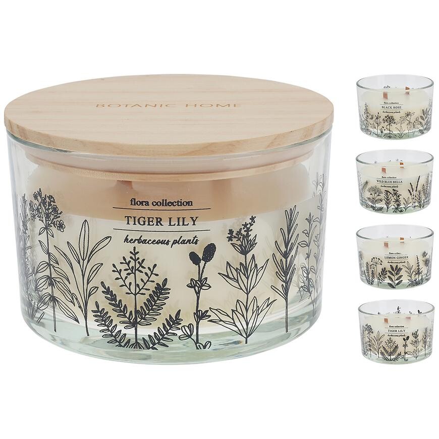 Vonná sviečka v skle 13x8cm