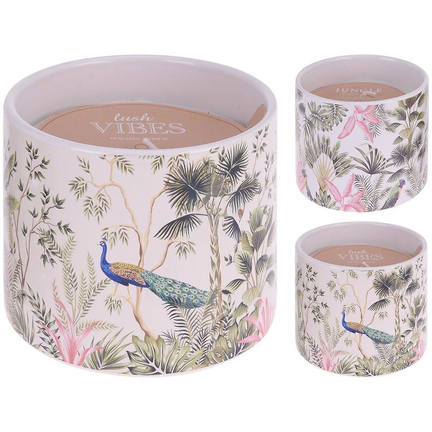 Vosk v keramickom kvetináči 105x85mm