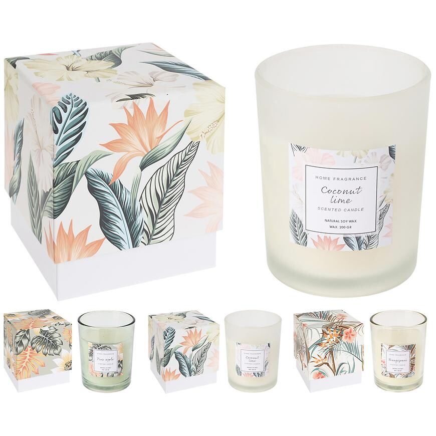 Sviečka v skle 80x80x100mm