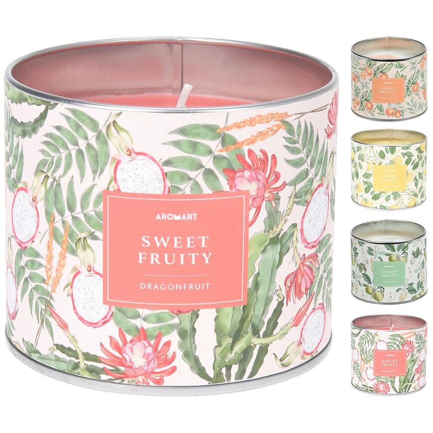 Sviečka v kvetináči 97x97x85mm