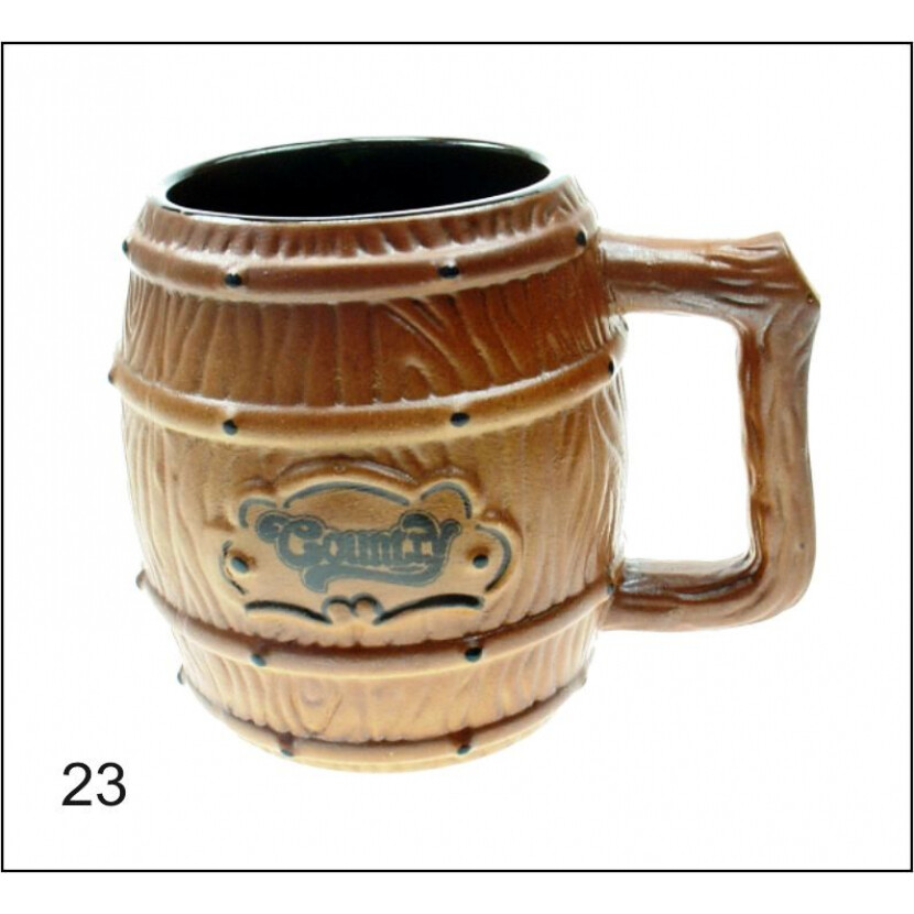 Korbel (hrnček) Erevan Country 23 - hnedý