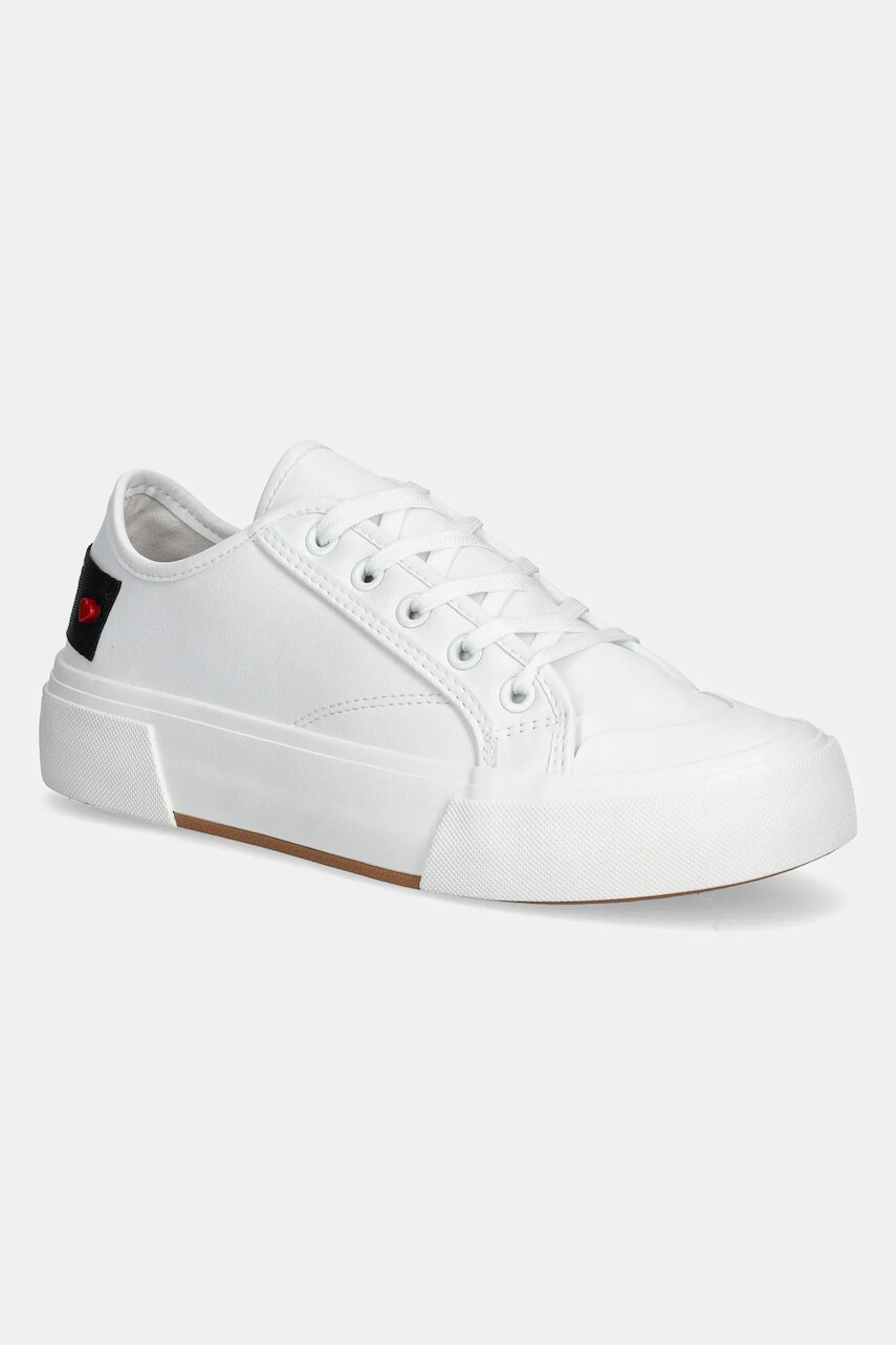 Tenisky Love Moschino dámske, biela farba, JA15012G1MIA0100
