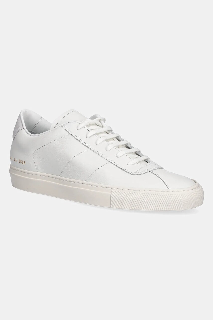 Kožené tenisky Common Projects Tennis Classic pánske, biela farba, 2486