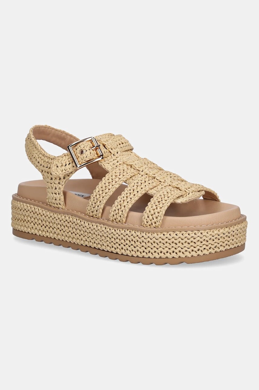 Sandále Steve Madden Beeline béžová farba, na platforme, SM11003692