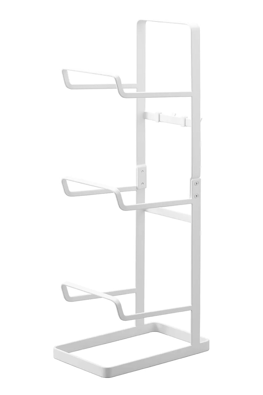 Stojan na fitness vybavenie Yamazaki Tower 15 x 24 x 65,5 cm biela farba