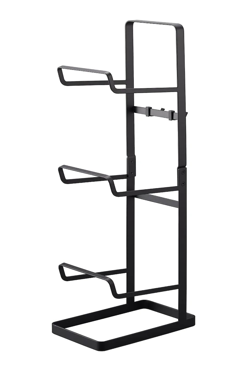 Stojan na fitness vybavenie Yamazaki Tower 15 x 24 x 65,5 cm čierna farba