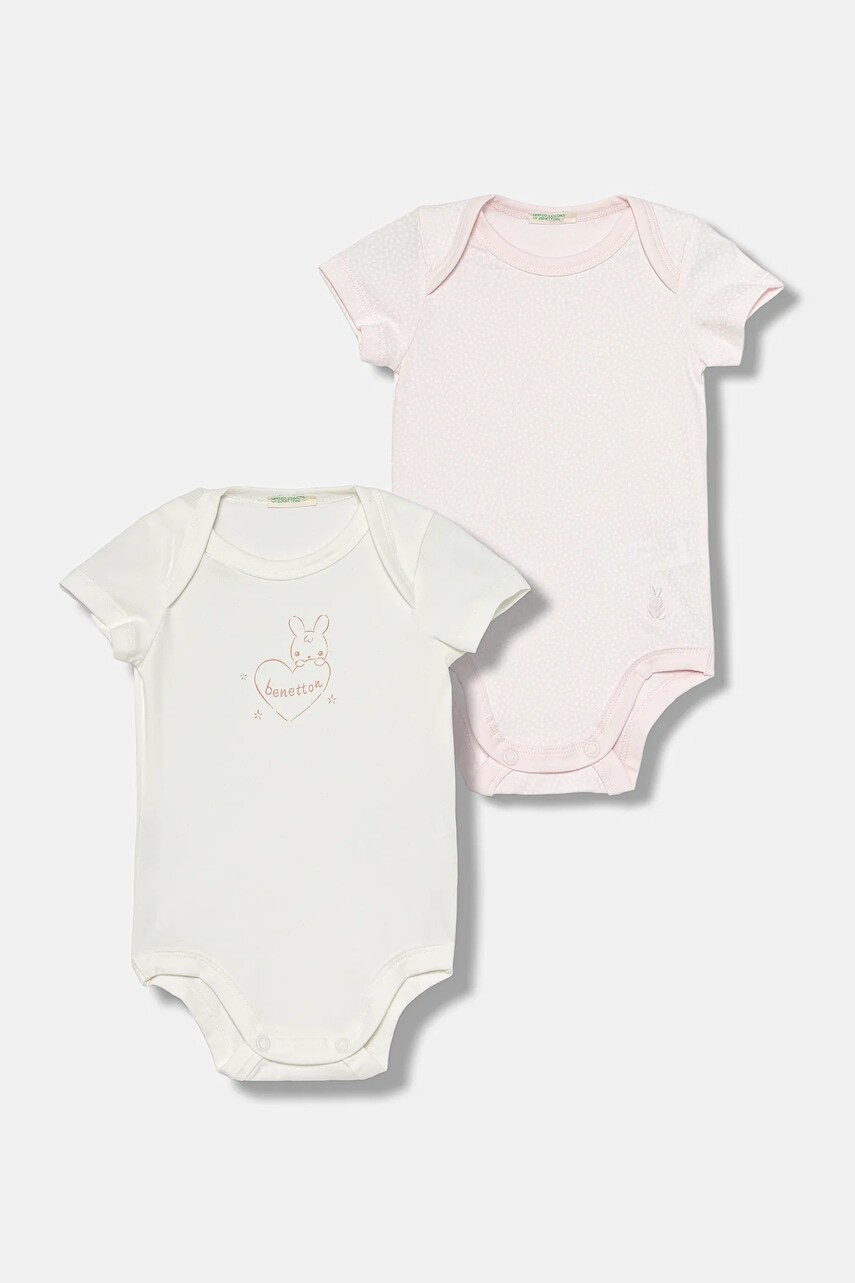 Body pre bábätká United Colors of Benetton 2-pak 3DKAAB00T