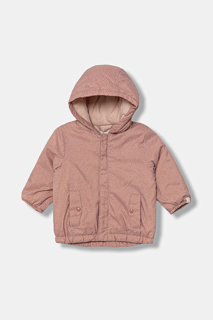 Bunda United Colors of Benetton oranžová farba, 2TMRAN00T