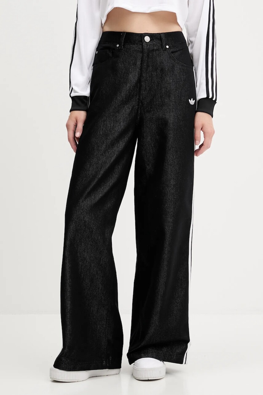 Rifle adidas Originals Baggy Shine Dnm vysoký pás, KE9799