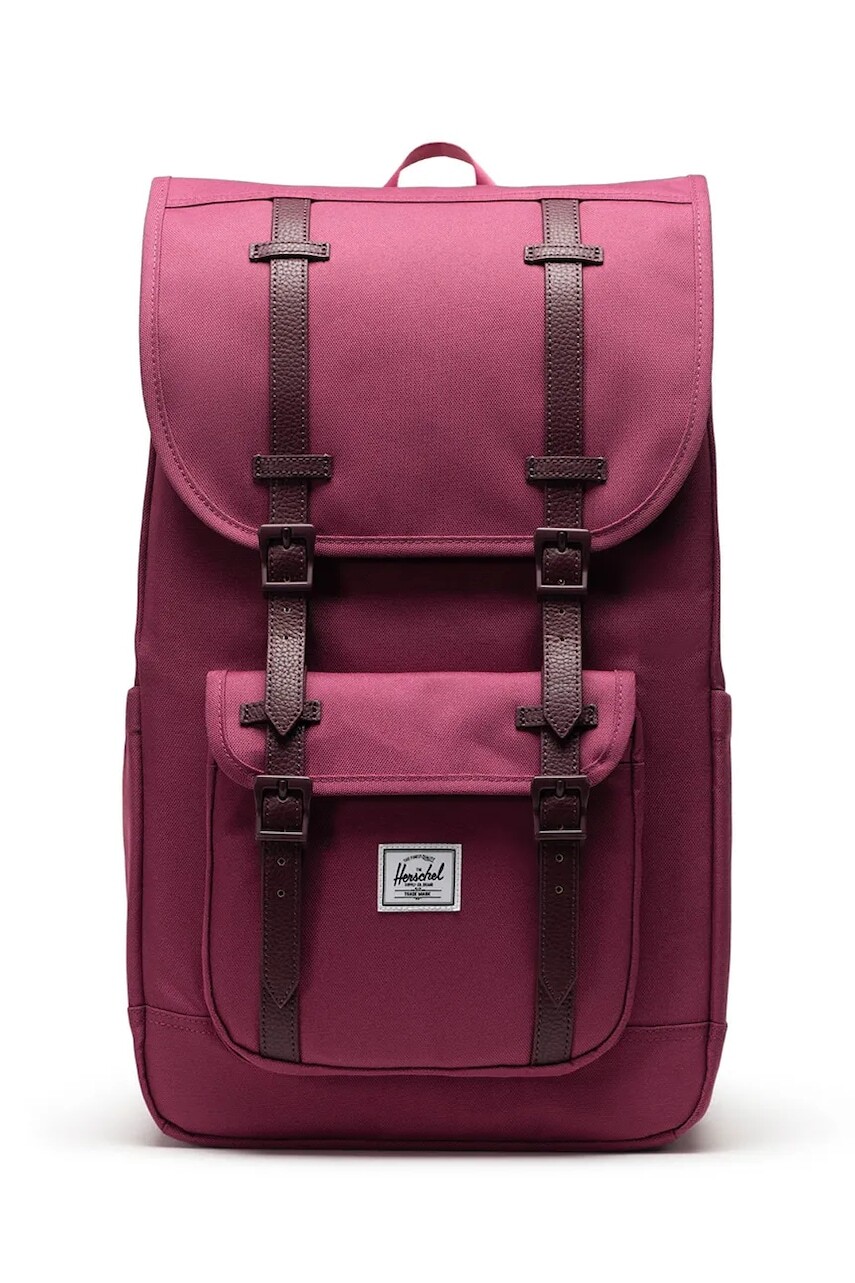 Ruksak Herschel Little America™ 30 L ružová farba, veľký, jednofarebný, 11390-06793-OS