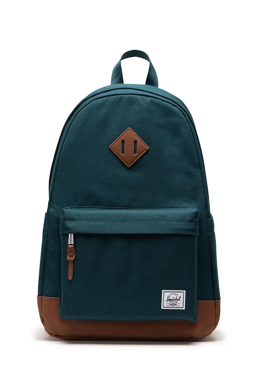 Ruksak Herschel Heritage™ 24 L zelená farba, veľký, s nášivkou, 11383-07086-OS