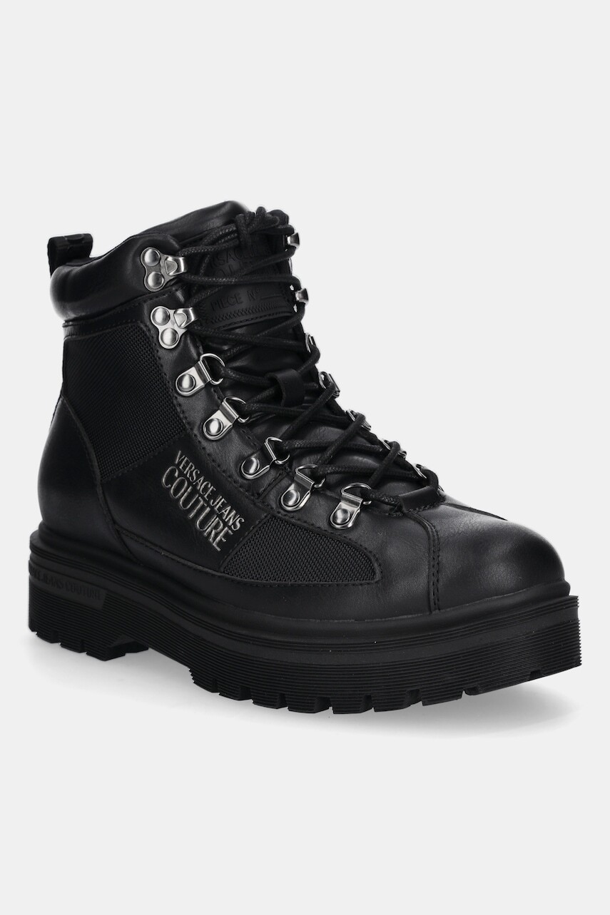 Topánky Versace Jeans Couture čierna farba, 79YA3S46 ZSC77 899